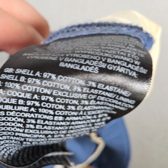 The North Face Cargo Shorts Mens Size Large Shady Blue Ripstop Belted 7L NWT - Picture 10 of 14